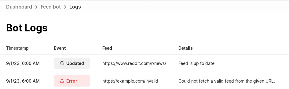 Logs Decoder Bot Latest News | Readybot.io
